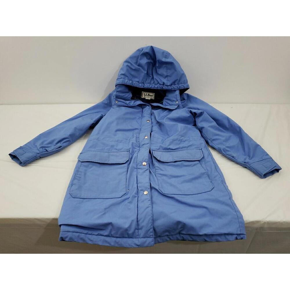 Vintage 80’s L.L. Bean Women’s Coat Parka Flannel Lined Jacket USA Made